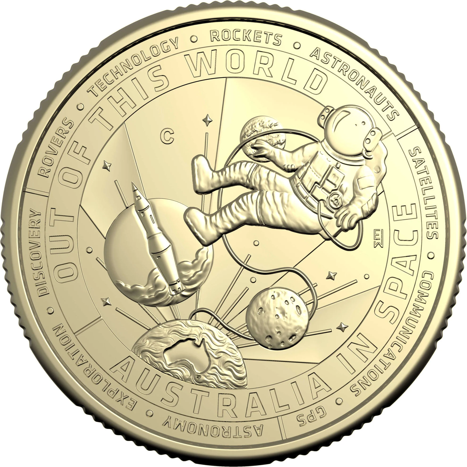 ROYAL AUSTRALIAN MINT - OUT OF THIS WORLD | 2024 $1 4 COIN SET - Image 8